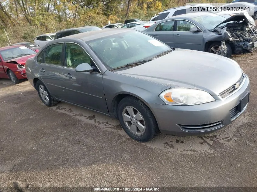 2G1WT55K169332541 2006 Chevrolet Impala Lt