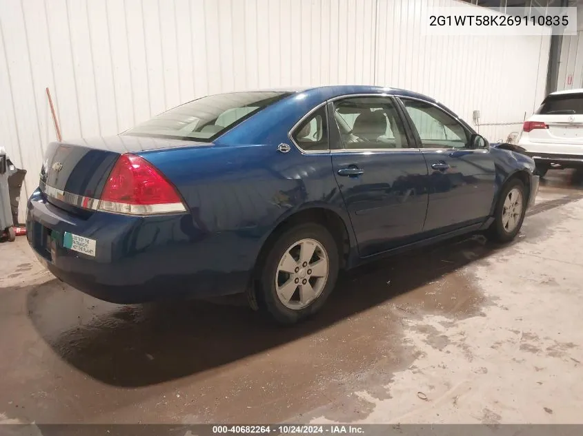 2G1WT58K269110835 2006 Chevrolet Impala Lt