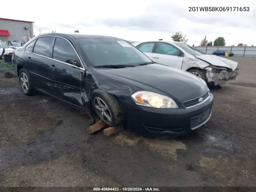 2G1WB58K069171653 2006 Chevrolet Impala Ls