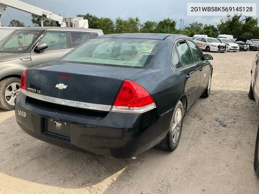 2G1WB58K569145128 2006 Chevrolet Impala Ls