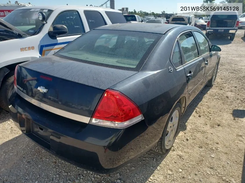 2G1WB58K569145128 2006 Chevrolet Impala Ls