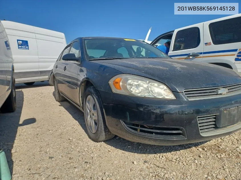 2006 Chevrolet Impala Ls VIN: 2G1WB58K569145128 Lot: 40711978