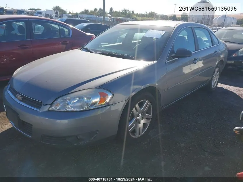 2006 Chevrolet Impala Lt VIN: 2G1WC581669135096 Lot: 40718731