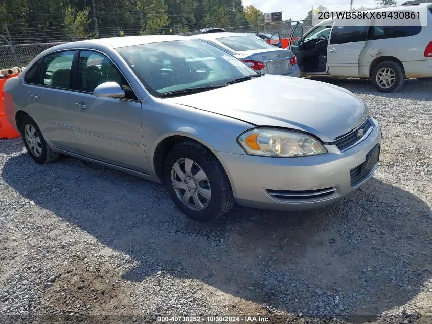 2006 Chevrolet Impala Ls VIN: 2G1WB58KX69430861 Lot: 40738252