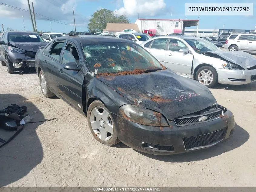 2006 Chevrolet Impala Ss VIN: 2G1WD58C669177296 Lot: 40824511