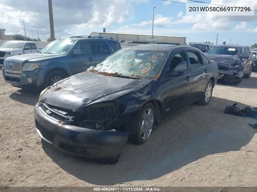 2006 Chevrolet Impala Ss VIN: 2G1WD58C669177296 Lot: 40824511