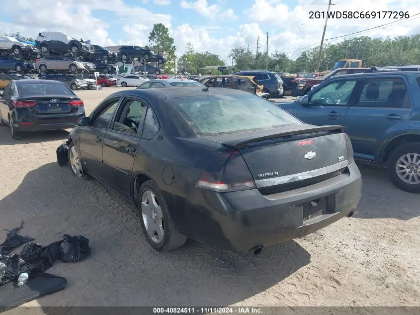 2006 Chevrolet Impala Ss VIN: 2G1WD58C669177296 Lot: 40824511