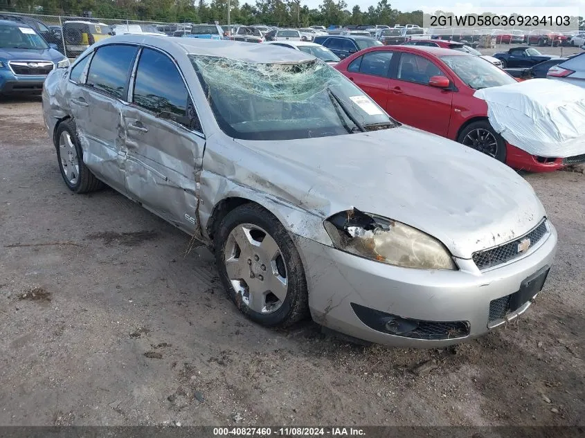 2006 Chevrolet Impala Ss VIN: 2G1WD58C369234103 Lot: 40827460