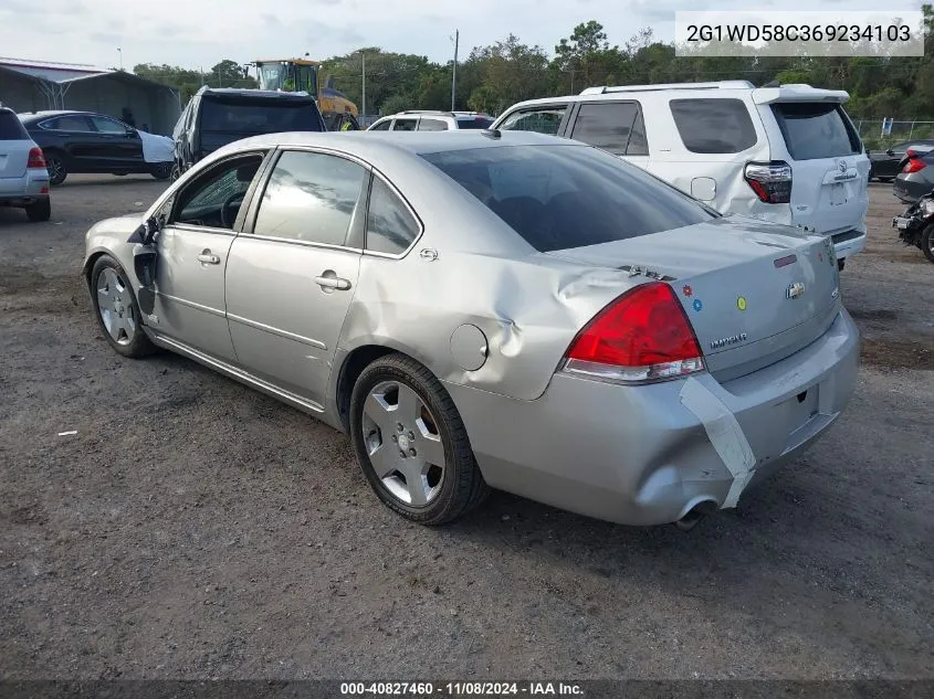 2006 Chevrolet Impala Ss VIN: 2G1WD58C369234103 Lot: 40827460