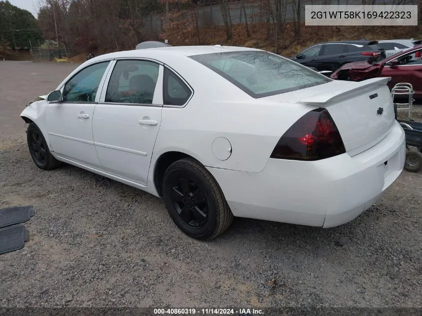 2006 Chevrolet Impala Lt VIN: 2G1WT58K169422323 Lot: 40860319