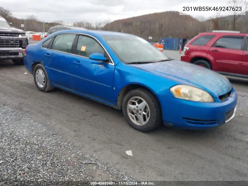 2006 Chevrolet Impala Ls VIN: 2G1WB55K469247623 Lot: 40880401