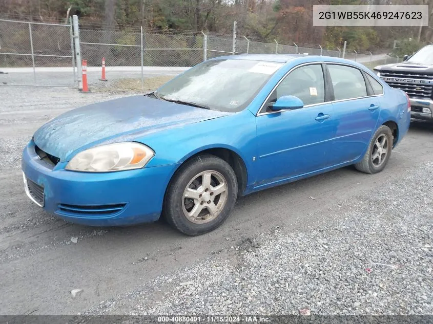 2006 Chevrolet Impala Ls VIN: 2G1WB55K469247623 Lot: 40880401