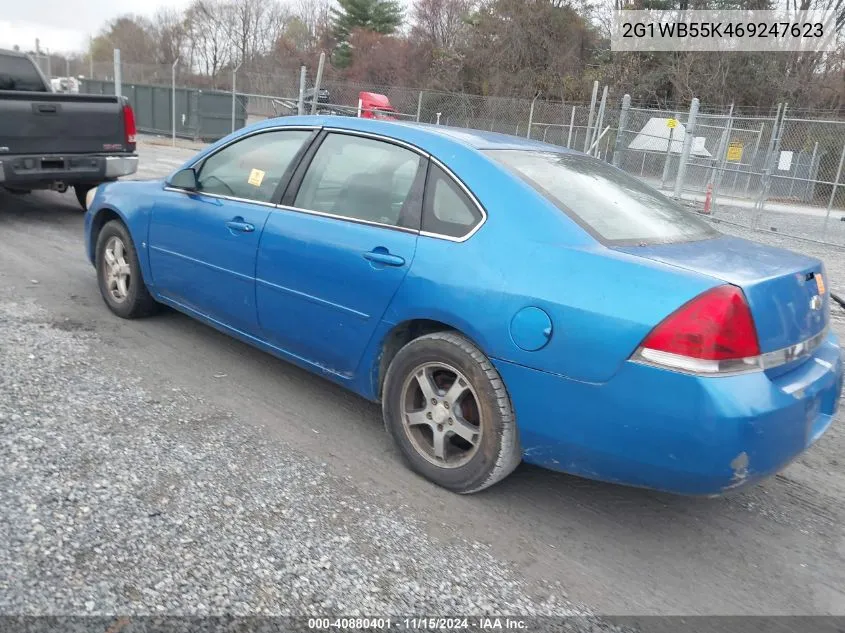 2006 Chevrolet Impala Ls VIN: 2G1WB55K469247623 Lot: 40880401