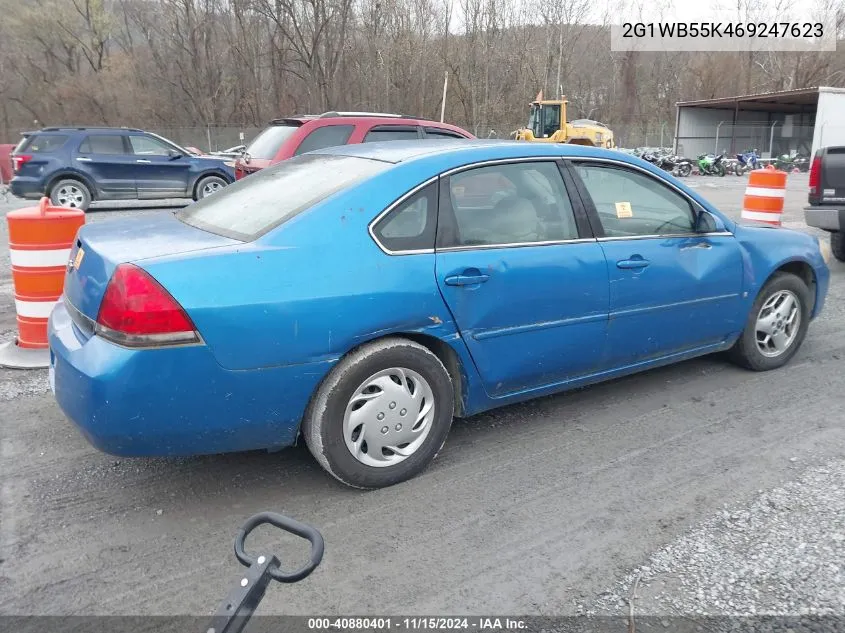 2006 Chevrolet Impala Ls VIN: 2G1WB55K469247623 Lot: 40880401