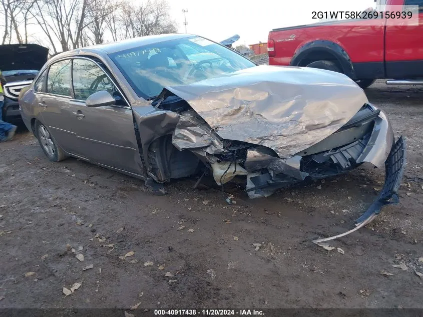 2006 Chevrolet Impala Lt VIN: 2G1WT58K269156939 Lot: 40917438