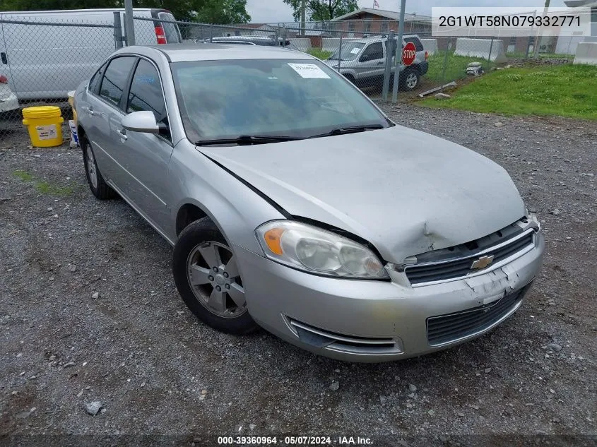 2007 Chevrolet Impala Lt VIN: 2G1WT58N079332771 Lot: 39360964