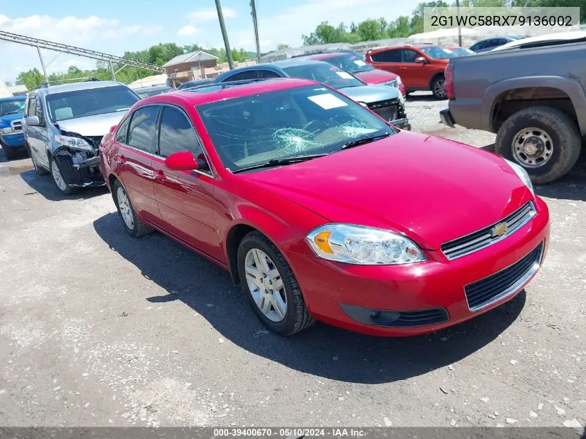 2007 Chevrolet Impala Lt VIN: 2G1WC58RX79136002 Lot: 40332932