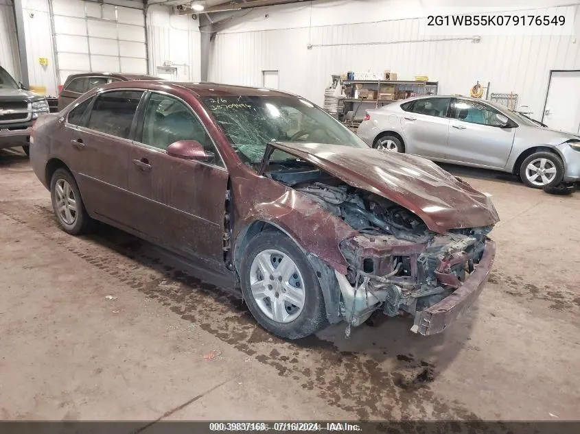 2007 Chevrolet Impala Ls VIN: 2G1WB55K079176549 Lot: 39837168