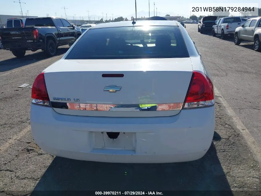 2007 Chevrolet Impala Ls VIN: 2G1WB58N179284944 Lot: 40323596