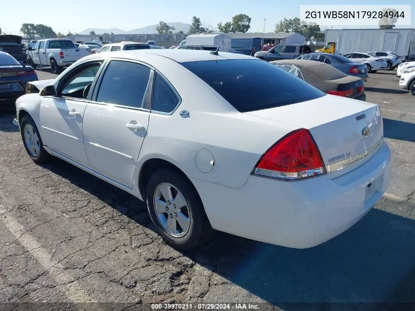 2007 Chevrolet Impala Ls VIN: 2G1WB58N179284944 Lot: 40323596