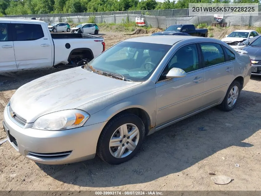 2007 Chevrolet Impala Ls VIN: 2G1WB55K579228225 Lot: 39993174