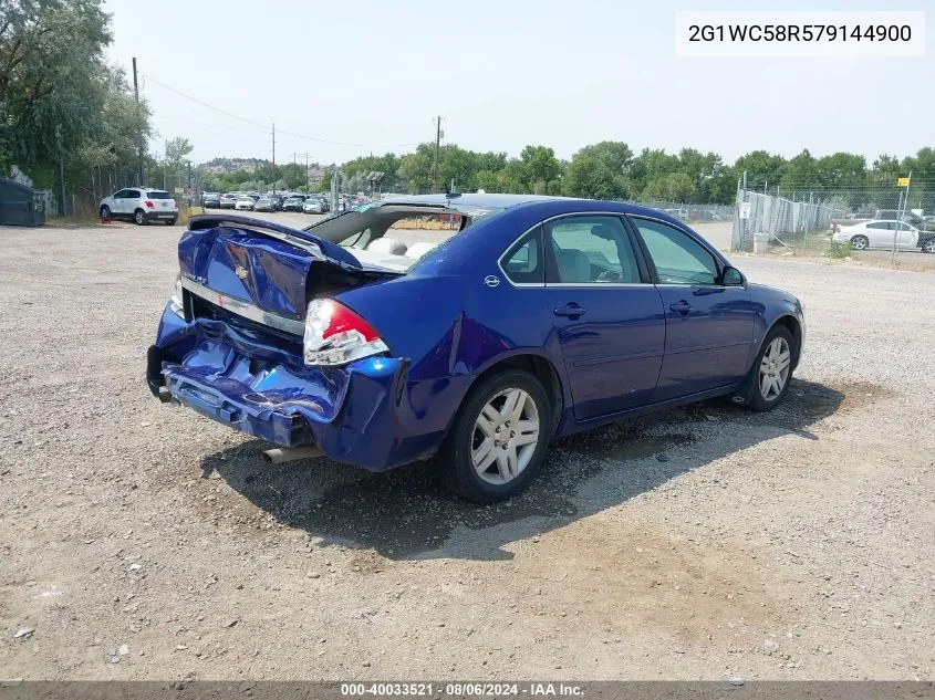 2007 Chevrolet Impala Lt VIN: 2G1WC58R579144900 Lot: 40033521