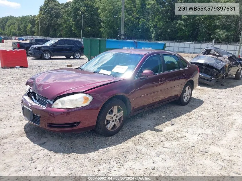 2007 Chevrolet Impala Ls VIN: 2G1WB55K579397631 Lot: 40062104