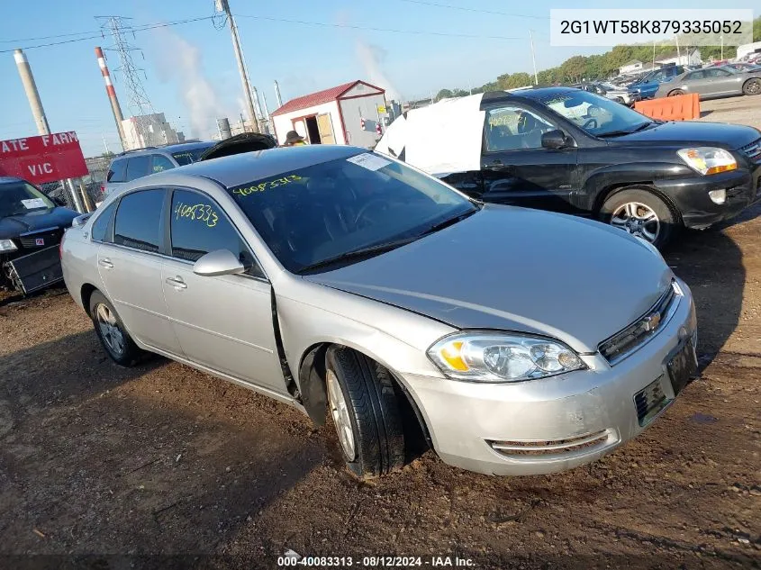 2007 Chevrolet Impala Lt VIN: 2G1WT58K879335052 Lot: 40083313