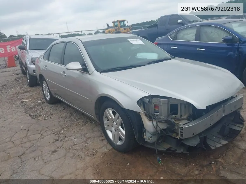 2007 Chevrolet Impala Lt VIN: 2G1WC58R679202318 Lot: 40085025