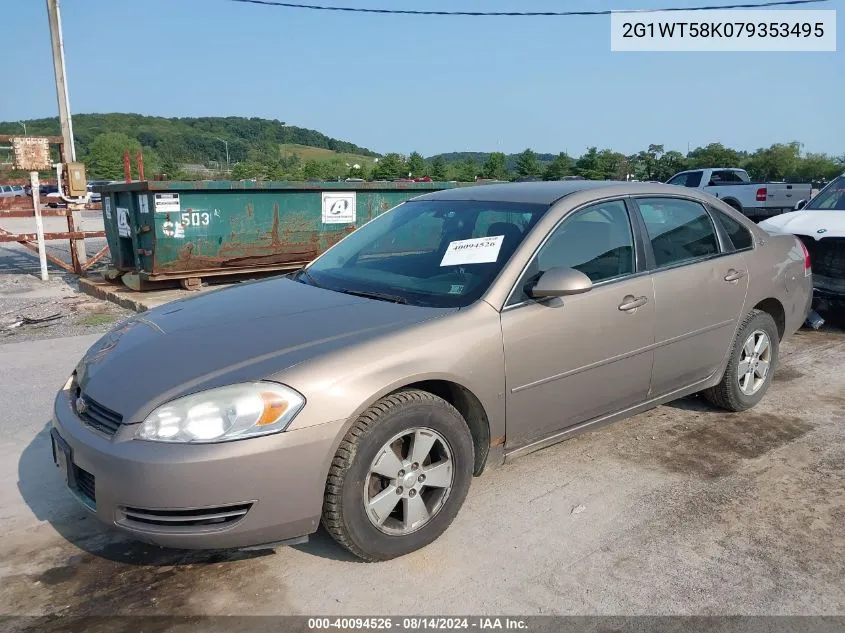 2G1WT58K079353495 2007 Chevrolet Impala Lt