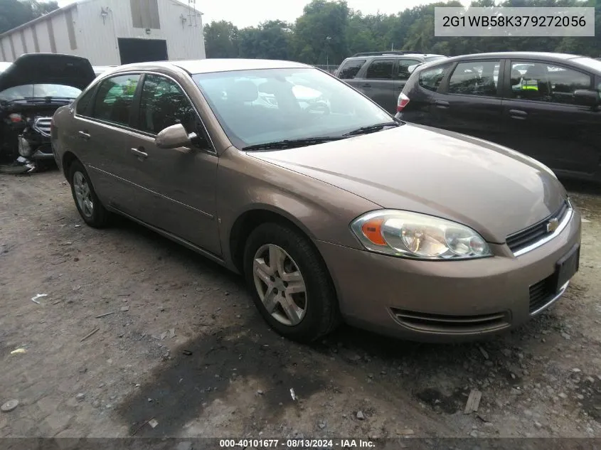 2007 Chevrolet Impala Ls VIN: 2G1WB58K379272056 Lot: 40101677