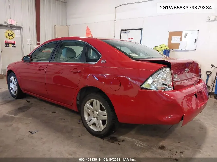 2G1WB58K379379334 2007 Chevrolet Impala Ls