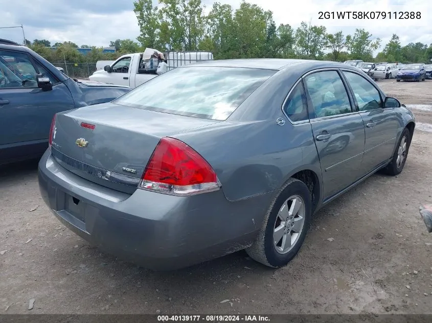 2G1WT58K079112388 2007 Chevrolet Impala Lt