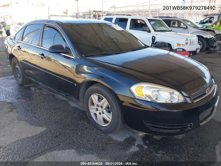 2G1WB58K979278492 2007 Chevrolet Impala Ls