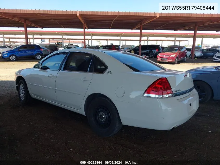 2007 Chevrolet Impala Police VIN: 2G1WS55R179408444 Lot: 40282964