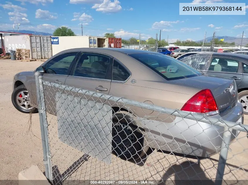 2G1WB58K979368144 2007 Chevrolet Impala Ls