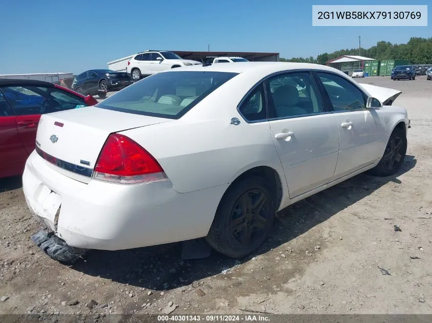 2007 Chevrolet Impala Ls VIN: 2G1WB58KX79130769 Lot: 40301343