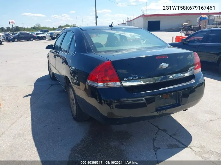 2007 Chevrolet Impala Lt VIN: 2G1WT58K679167461 Lot: 40305317