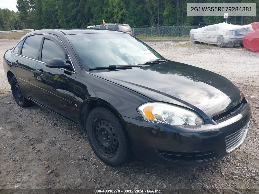 2007 Chevrolet Impala Police VIN: 2G1WS55R679284381 Lot: 40318270