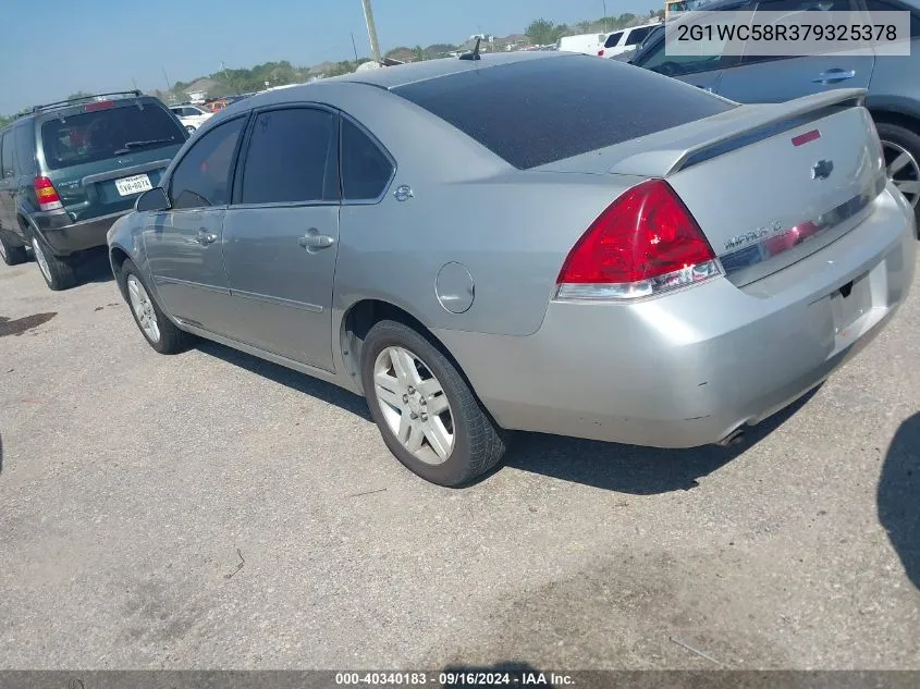 2007 Chevrolet Impala Lt VIN: 2G1WC58R379325378 Lot: 40340183