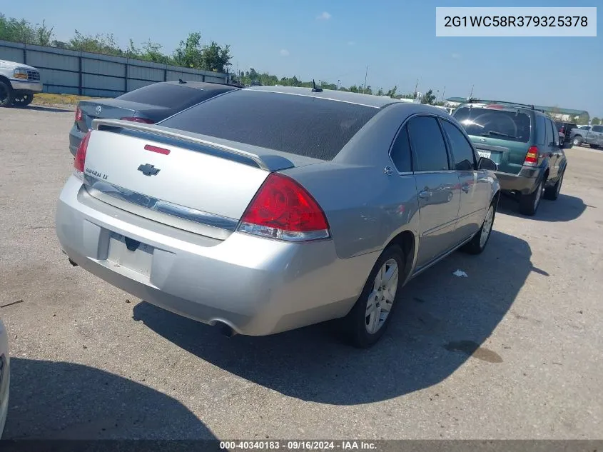 2007 Chevrolet Impala Lt VIN: 2G1WC58R379325378 Lot: 40340183