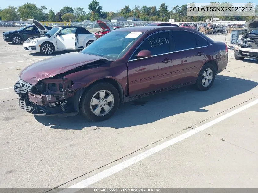 2G1WT55NX79325217 2007 Chevrolet Impala Lt