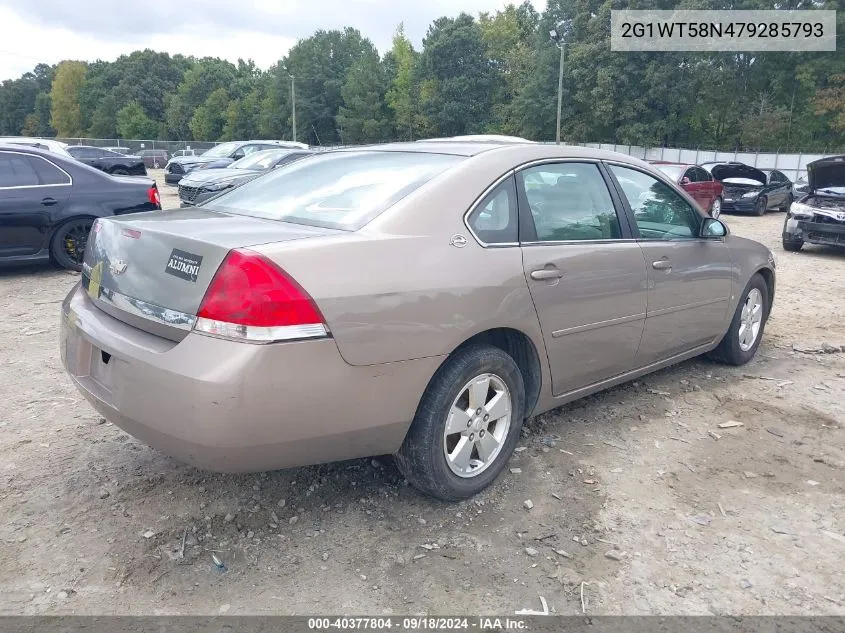 2G1WT58N479285793 2007 Chevrolet Impala Lt