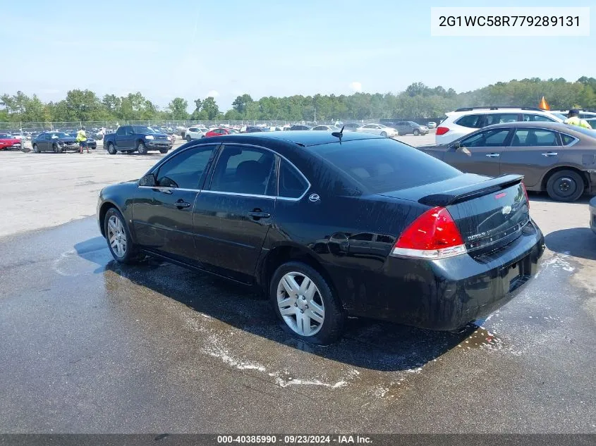 2007 Chevrolet Impala Lt VIN: 2G1WC58R779289131 Lot: 40385990