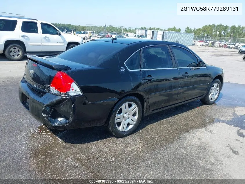 2007 Chevrolet Impala Lt VIN: 2G1WC58R779289131 Lot: 40385990