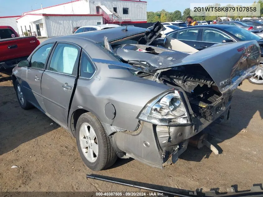 2007 Chevrolet Impala Lt VIN: 2G1WT58K879107858 Lot: 40387505