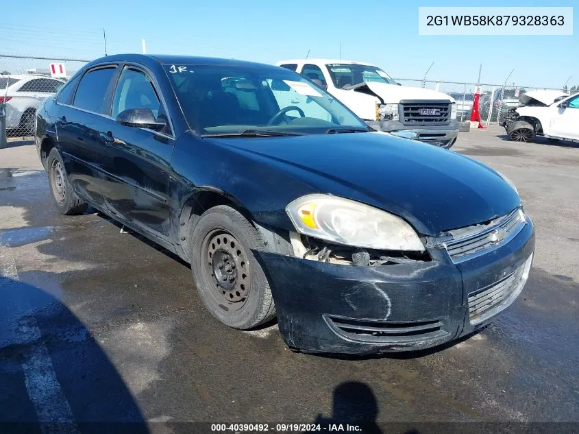 2007 Chevrolet Impala Ls VIN: 2G1WB58K879328363 Lot: 40390492