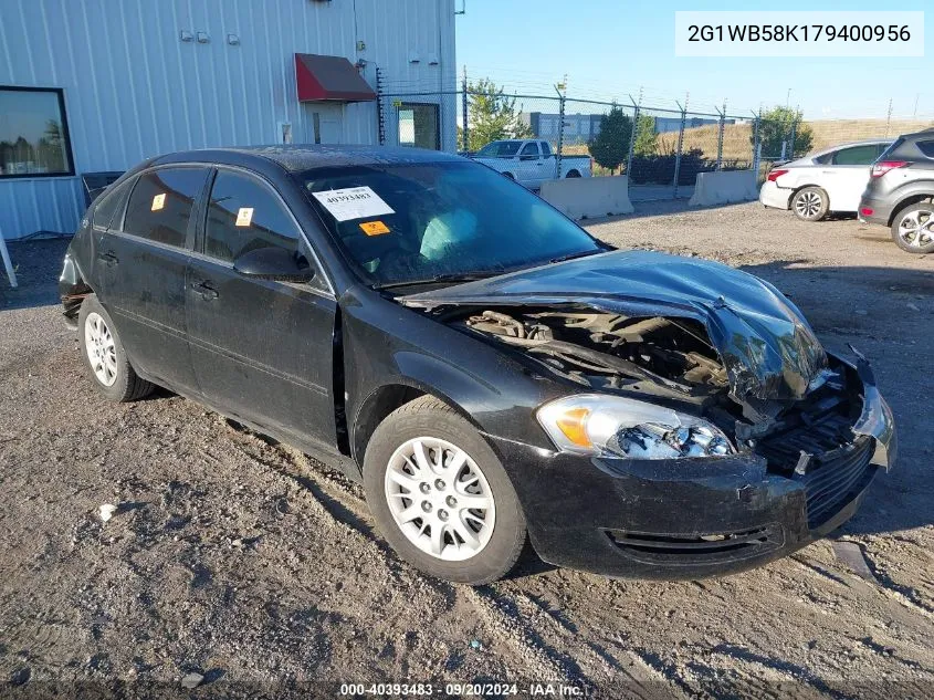 2007 Chevrolet Impala Ls VIN: 2G1WB58K179400956 Lot: 40393483