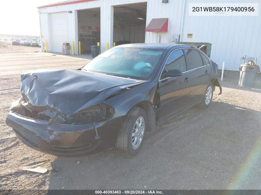 2007 Chevrolet Impala Ls VIN: 2G1WB58K179400956 Lot: 40393483