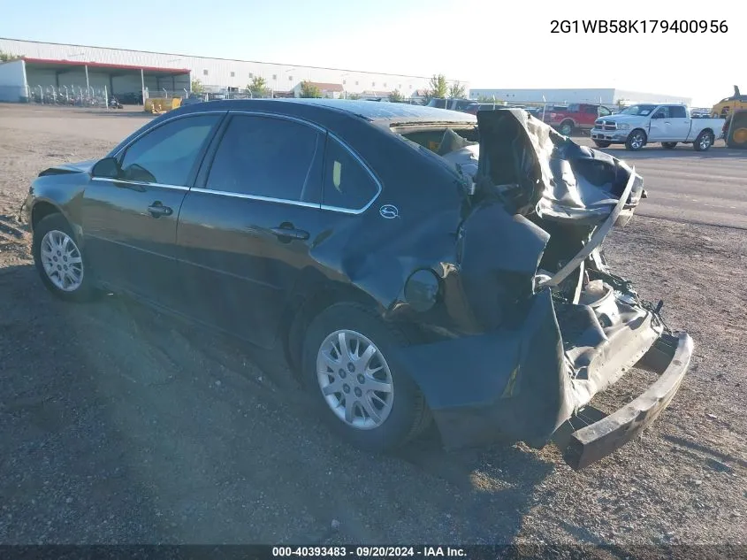 2G1WB58K179400956 2007 Chevrolet Impala Ls